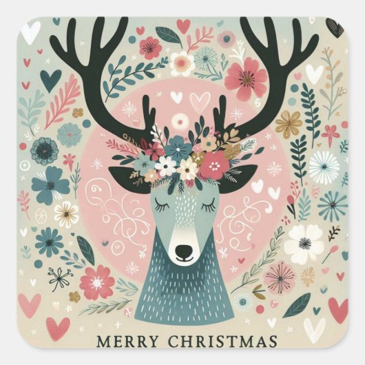 Sticker "Renne de Noë l" (Voorkant)