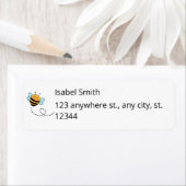 Sticker Retouradres honingbijen (Insitu)