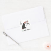Sticker Retro Afspraak Herinnering Oogcontrole Gra (Envelop)