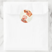 Sticker Retro Soda Fountain Mag hoes adverteren (Tas)