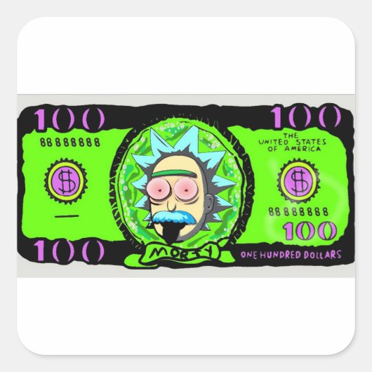 STICKER RICK EN MORTY (Voorkant)