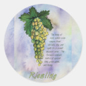 Sticker rijstdruiven (Voorkant)