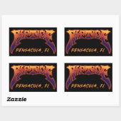 Sticker RIPTIDE Pensacola, FL Logo (Vel)