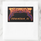 Sticker RIPTIDE Pensacola, FL Logo (Tas)