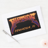 Sticker RIPTIDE Pensacola, FL Logo (Envelop)