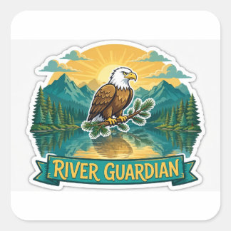 Sticker Rivierbeschermer Zeearend