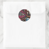 Sticker - Rode Celestial Moon Design Mystic Lunar (Tas)