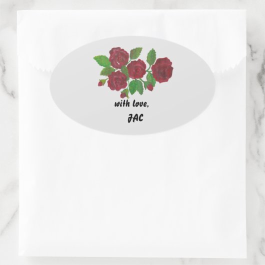 sticker rode rozen (Tas)