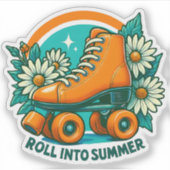 sticker "Roll Into Summer" (Voorkant)