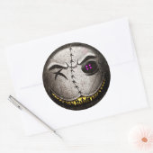 Sticker Rond Scarmoji Vintage (Envelop)