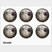 Sticker Rond Scarmoji Vintage (Vel)