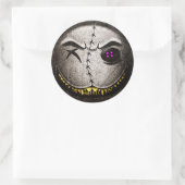 Sticker Rond Scarmoji Vintage (Tas)