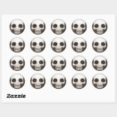 Sticker Rond Skullmoji Vintage (Vel)