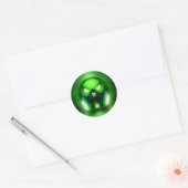 Sticker Rond Toxicmoji (Envelop)