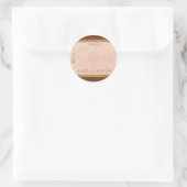 Sticker - Rond v2 - Landschap (Tas)