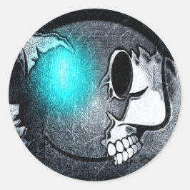 Sticker Rond Walkermoji Vintage