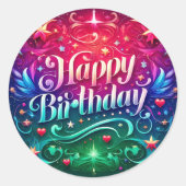 Sticker, Ronde Sticker (Voorkant)