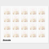 Sticker Rozen bruiloft (Vel)