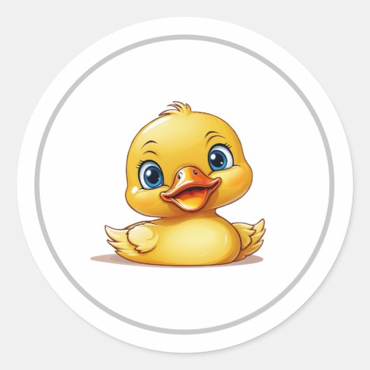 Sticker - Rubber Eendje (Voorkant)
