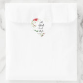 Sticker Saint Valentin Elegant "Just You and Me" (Tas)