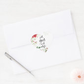 Sticker Saint Valentin Elegant "Just You and Me" (Envelop)