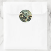 Sticker - Salie Groene Hemelse Maan Maandesign (Tas)