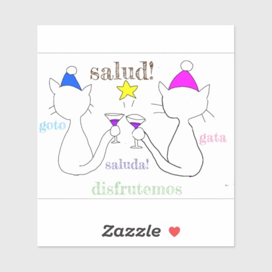sticker salud (Vel)