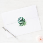  STICKER SANTA ILLUSTRATION SQUARE (Envelop)