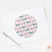Sticker - Schattigee teckels (Envelop)