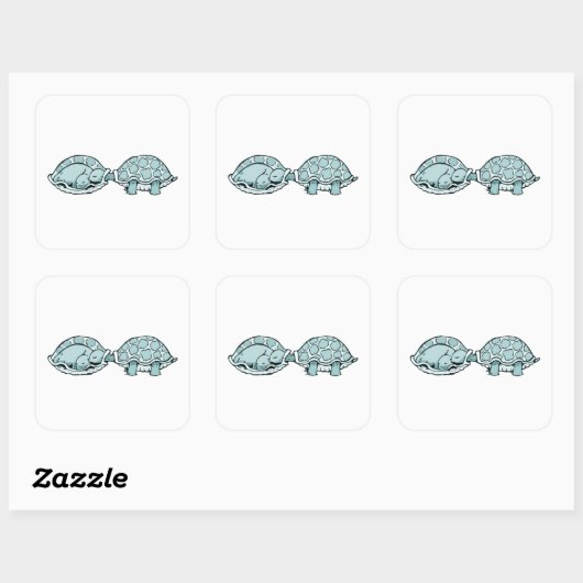 Sticker schildpad (Vel)