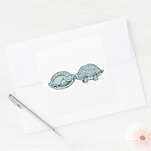 Sticker schildpad (Envelop)