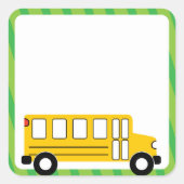 Sticker schoolbus (Voorkant)