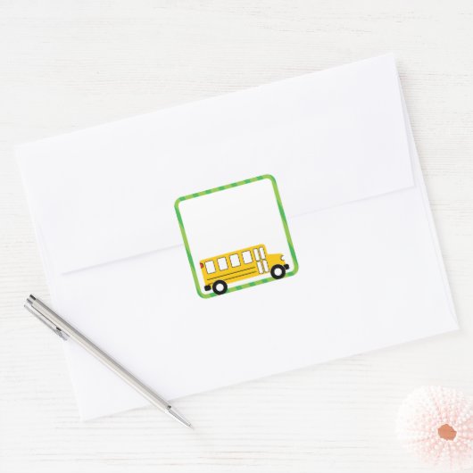 Sticker schoolbus (Envelop)