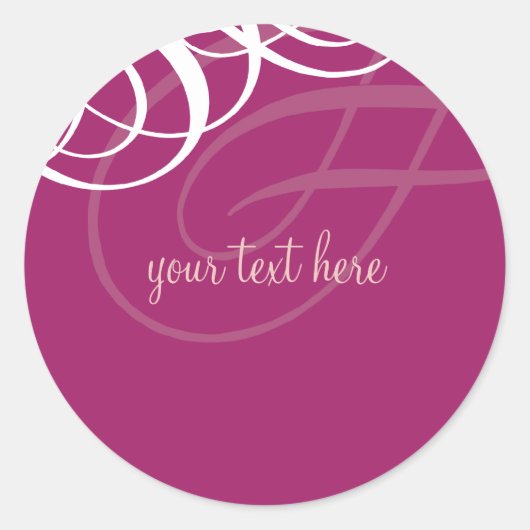 STICKER SEAL :: designer vogue 10 (Voorkant)