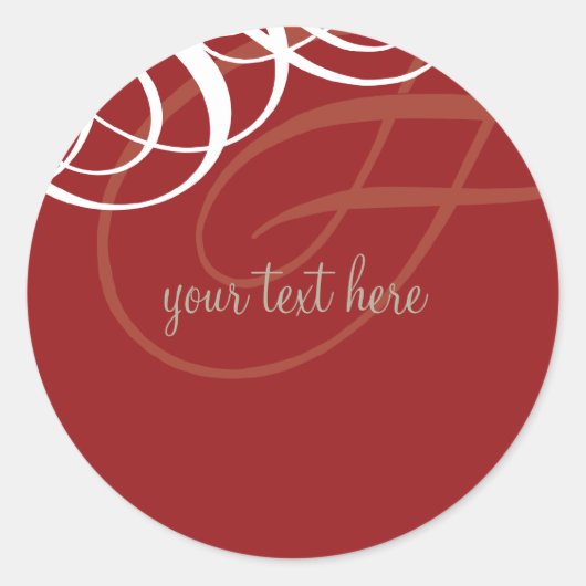 STICKER SEAL :: designer vogue 11 (Voorkant)