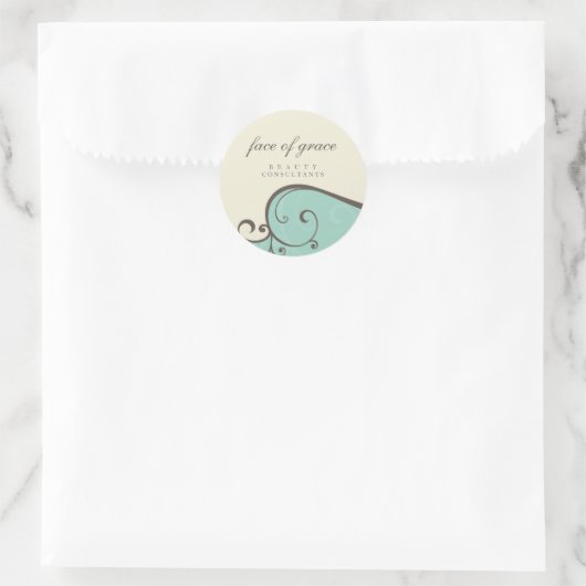 STICKER SEAL :: Elegant delicaat 5 (Tas)