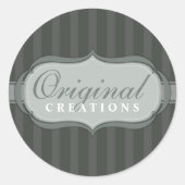 STICKER SEAL :: elegant flamboyant 3 (Voorkant)