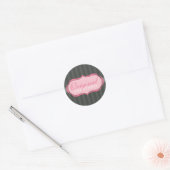 STICKER SEAL :: elegant flamboyant 6 (Envelop)