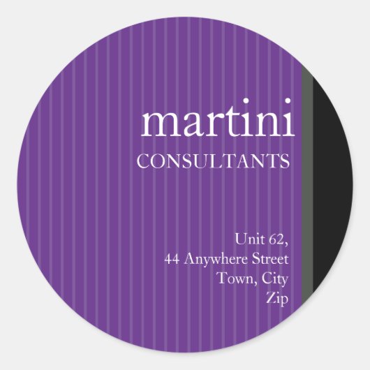 STICKER SEAL :: Gewoon slank 1 (Voorkant)