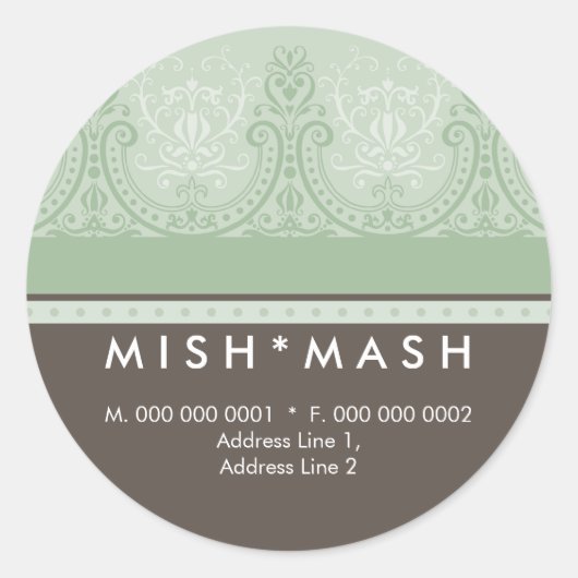 STICKER SEAL :: glam 3 (Voorkant)