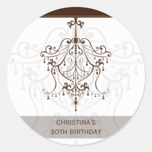 STICKER / SEAL :: kroonluchter 1