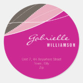 STICKER SEAL :: moderne elegantie 7 (Voorkant)