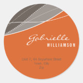 STICKER SEAL :: moderne elegantie 8 (Voorkant)