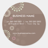 STICKER SEAL :: retrospot 4 (Voorkant)