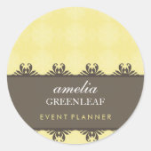 STICKER SEAL :: stijlvol patroon 1 (Voorkant)