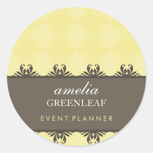 STICKER SEAL :: stijlvol patroon 1 (Voorkant)