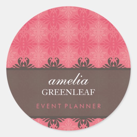 STICKER SEAL :: stijlvol patroon 11 (Voorkant)