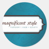 STICKER SEAL :: stijlvolle pracht 4 (Voorkant)