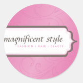 STICKER SEAL :: stijlvolle pracht 8 (Voorkant)