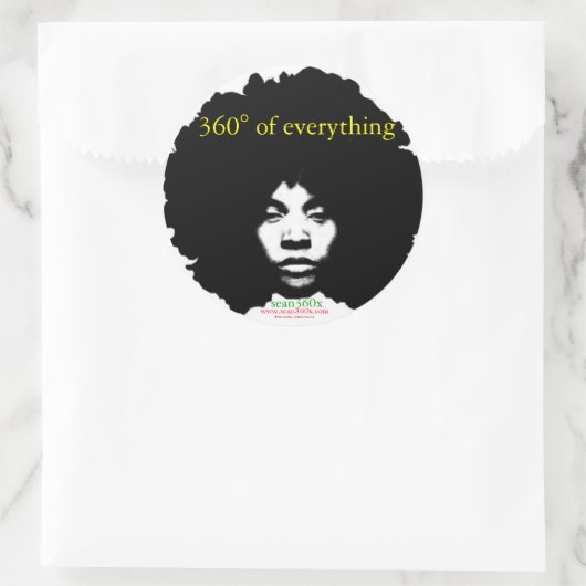 Sticker Sean360x 360° (Tas)